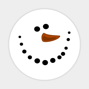 Smiling Snowman Magnet